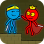 Red and Blue Stickman : Animation Parkour apk icon