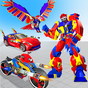 Ikon Flying Hawk Robot Transforming Car, Moto Bike Game