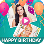 Biểu tượng apk Birthday Video Maker with Song, Name & Music 2021