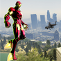 Ikona apk Iron Rope Hero - Firestorm Superhero Crime City