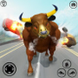 Angry Bull City Attack :Robot Shooting Game Free APK Simgesi