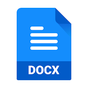 Icono de Docx docx Lector- libre de la palabra, Word Viewer