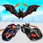 Icoană apk Flying Bat Robot Games: Superhero New Game 2021