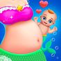 Mermaid Mom & Newborn - Babysitter Game icon