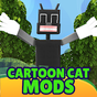 Biểu tượng apk Cartoon Cat Mod for Minecraft PE