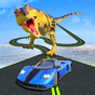 dinosaurus mobil mengejar lereng stunts APK