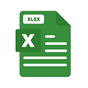 ไอคอนของ XLSX viewer - Excel Reader, XLS Reader