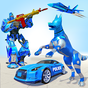 Εικονίδιο του Police Dog Transform Car Robot Shooting Robot Game
