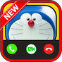 Call From Funny Blue Cat - Fake Video Call APK