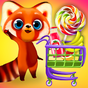 Rocky Red Panda’s Supermarket - Learning Kids Game icon