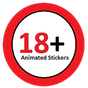 Icono de 18+ Animated Stickers For WhatsApp