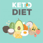 Icône de Keto Diet: Low Carb Recipes