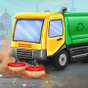cleaning games: garbage truck