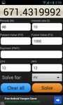Captura de tela do apk Simple TVM Solver 1