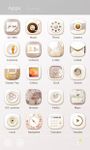 White Wooden GO Launcher Theme の画像2