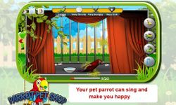 Pet Parrot - 2D Pet Simulator ekran görüntüsü APK 6