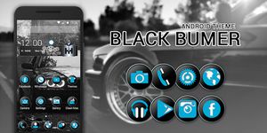 Black BMW Theme afbeelding 