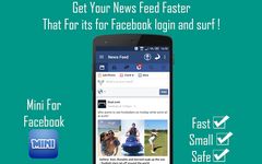 Mini For Facebook - Mini FB ekran görüntüsü APK 19