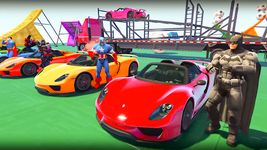 Imagine Superhero Car Racing: Car Stunt Racing 2018 1