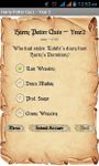 Captura de tela do apk Harry Potter Quiz (Year2) 3