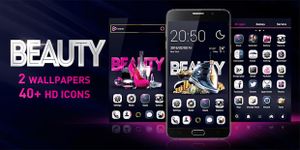 Beauty GO Launcher Theme image 