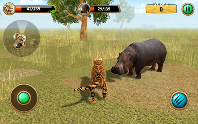 Jogo de Tigre Para Celular Tiger Simulator 3D Android ios Gameplay