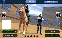 Mounted Police Horse 3D image 5