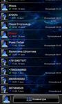 exDialer Black(BLUE) Theme screenshot apk 1