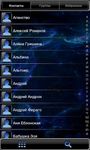 exDialer Black(BLUE) Theme screenshot apk 2