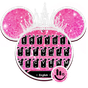 Ícone do apk Pink Cute Minny Bowknot Keyboard Theme