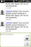 Imagem  do PayPal SMS Widget
