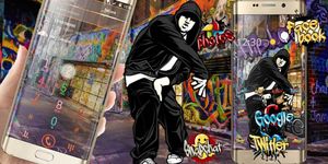 Gambar Tema Graffiti Hip Hop 3