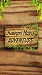 Картинка  прыжки лошади приключения