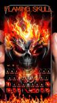 Immagine  di Fuoco cranio tastiera tema Hell Skull del fuoco