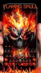 Gambar Api tengkorak Keyboard tema Hell Fire Skull 