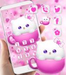 Gambar Pink kitty tema wallpaper 13