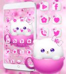 Gambar Pink kitty tema wallpaper 1