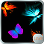 APK-иконка Неоновая Бабочка живые обои