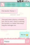 Картинка 2 Easy SMS Pink Garden Theme