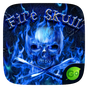 APK-иконка Fire Skull GO Keyboard Theme