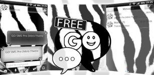 Gambar Zebra Theme for GO SMS Pro 2