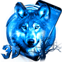 APK-иконка Тема 3D Ice Wolf
