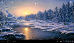 La neige d'hiver  wallpaper image 1