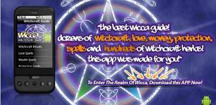 Captura de tela do apk Wicca Witchcraft Guide 