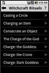 Captura de tela do apk Wicca Witchcraft Guide 4