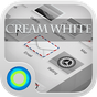 Cream White Tema Hola Launcher APK