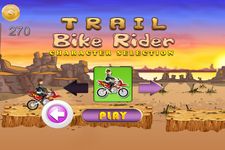 Captura de tela do apk Trail Bike Rider 1