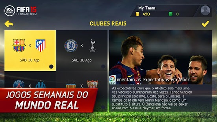 Tải miễn phí APK FIFA 15 Ultimate Team Android | Hình 4