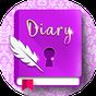 Purple Diary with Lock APK