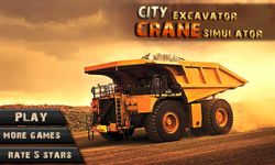 City Excavator Crane Simulator image 17